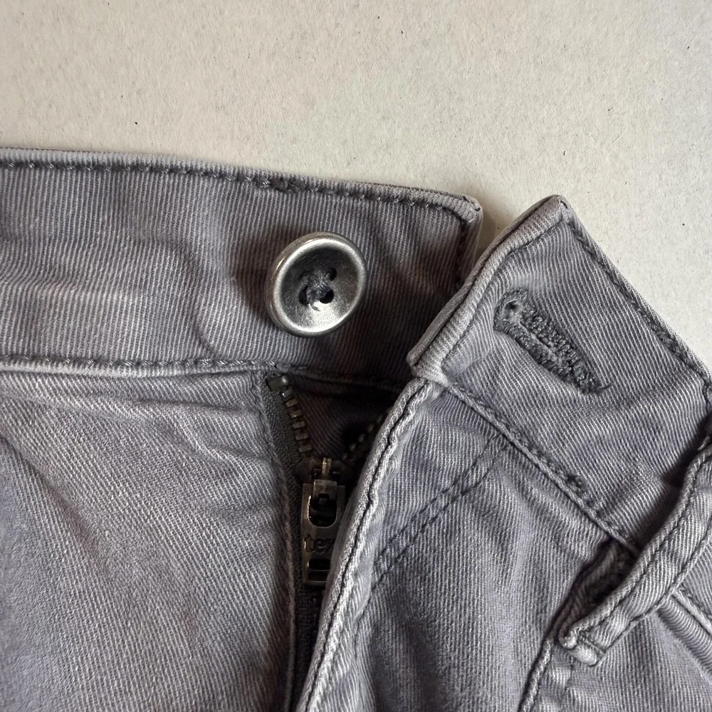 A.n.a A New Approach Pants Womens 29/8 Gray Cargo Skinny Ankle Twill Pockets